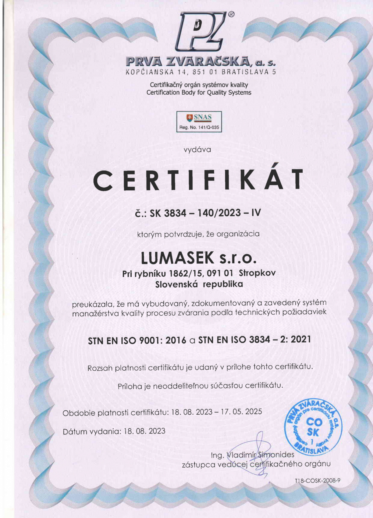 Certifikáty